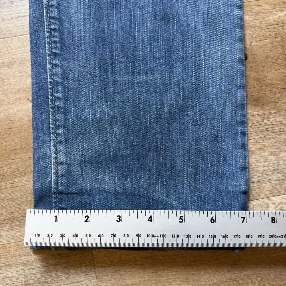 Diesel Buster Jeans Men 34x30 Blue Slim Tapered Stretch Destroyed Rock 0853R